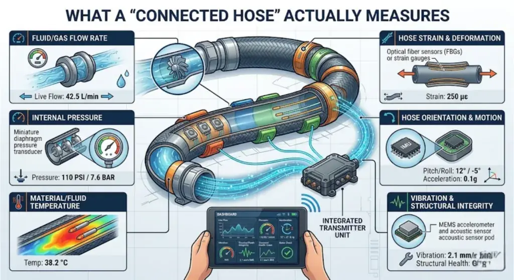 Industrial hoses are no longer “dumb” components. 2026 is the year of the Connected Hose.