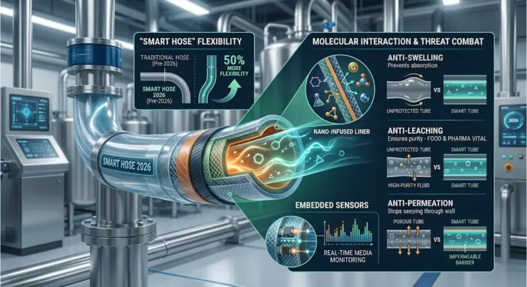 The Definitive Guide to Selecting a Chemical Resistant Industrial Hose in 2026