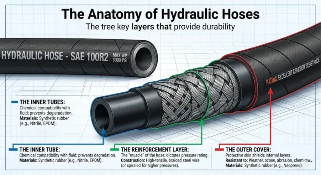 The Ultimate Guide to the High Pressure Hydraulic Hose: Selection, Safety, and Maintenance in 2026